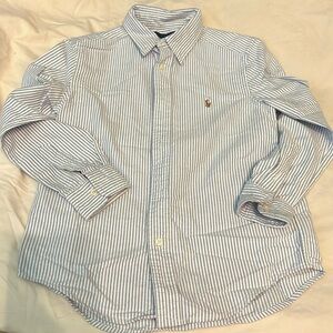 Boys size 7 polo Ralph Lauren button up